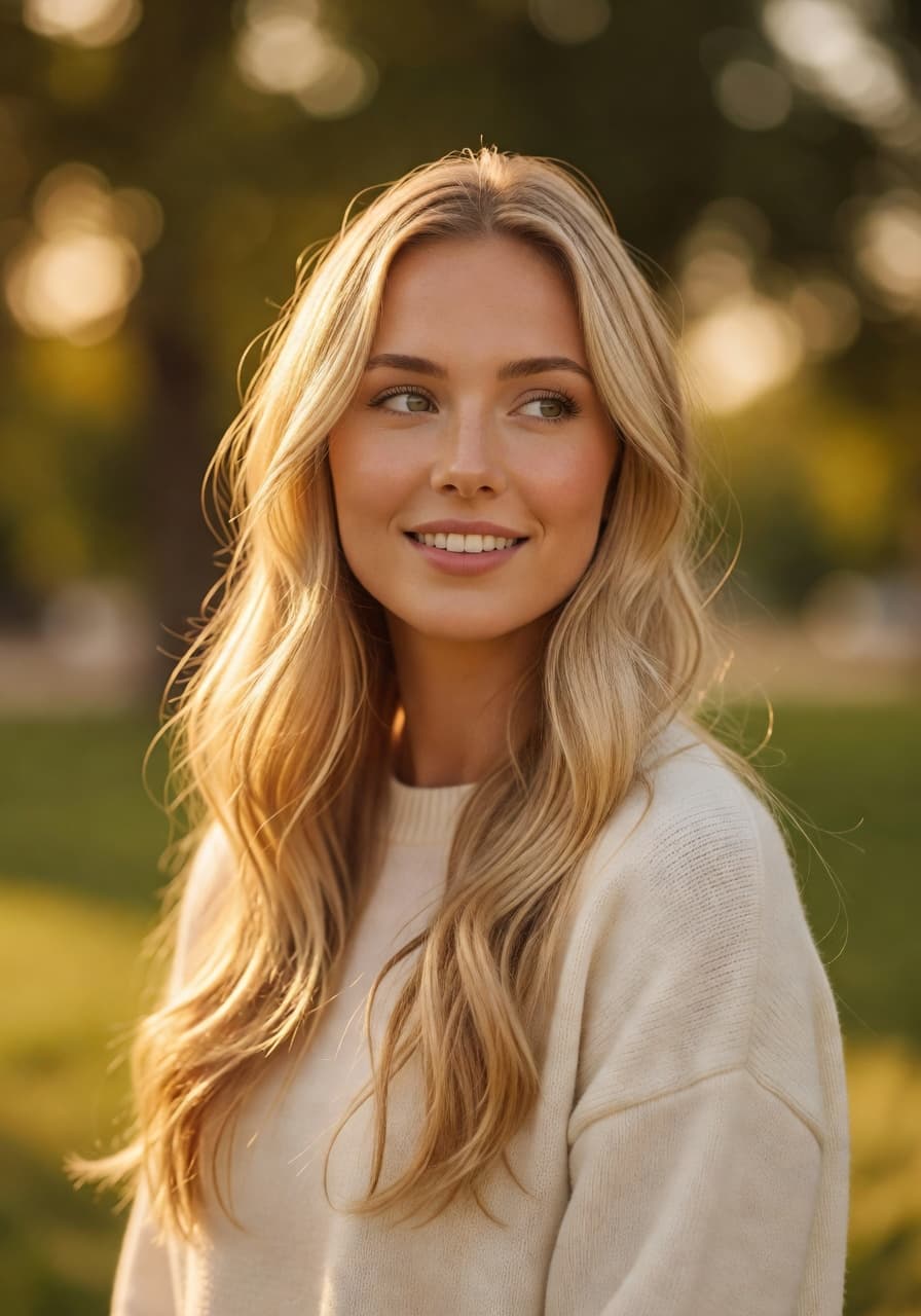 AI Natural Light Portraits generated by SelfAI – AI Photo Studio