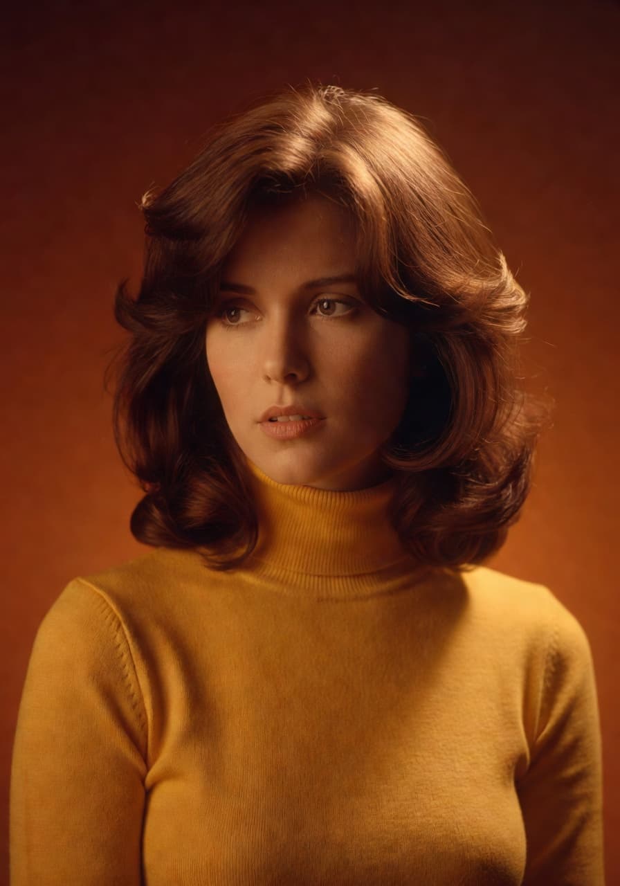 AI Retro 70s Portrait Photography generated by SelfAI – AI Photo Studio